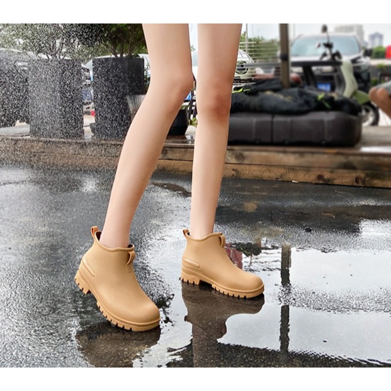 Fashion Plus Size Woman Shoes  - đánh giá và giá Women'S Fashion Rain Boots